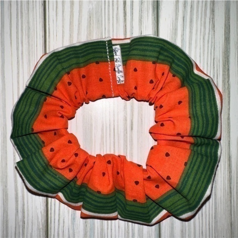 $7ea or 3/$15 watermelon green hair Scrunchie new